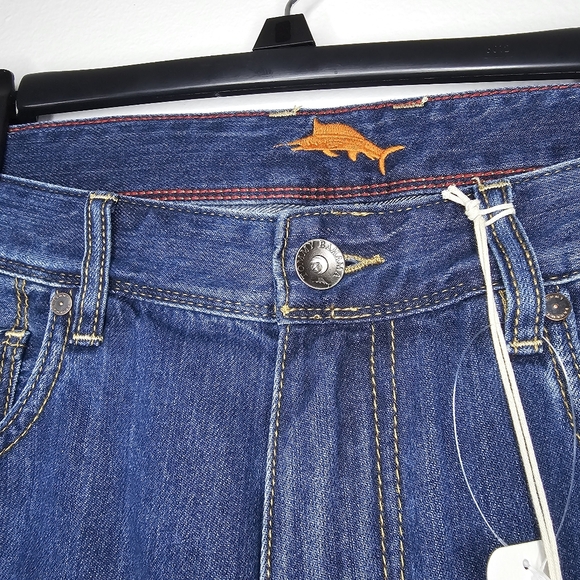 Tommy Bahama Cayman Island Relaxed Indigo Jeans Sz 34/30 - Picture 4 of 15